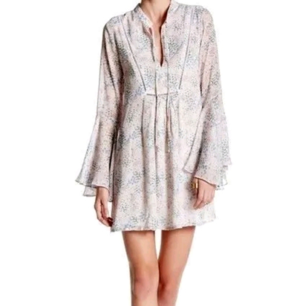 English Factory dress Floral Boho Hipster Short